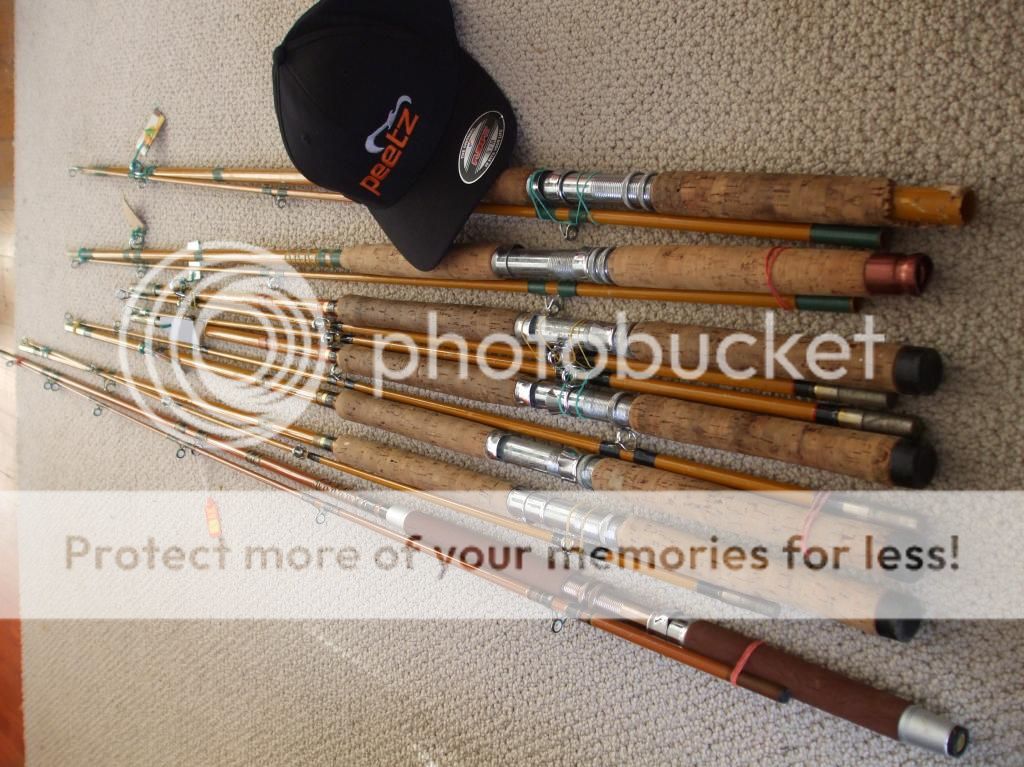Fiberglass Blank All Freshwater Spinning Vintage Fishing Rods for