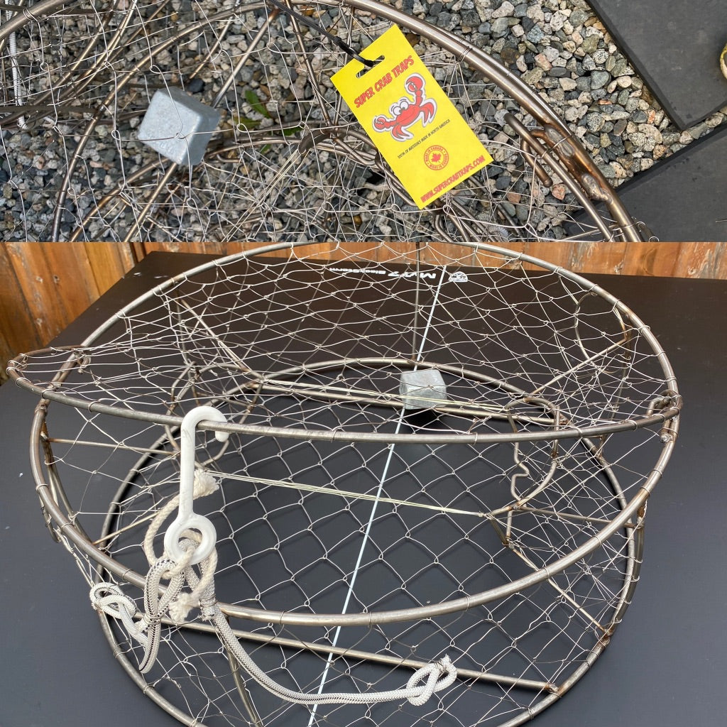  KUFA Sports 30 Stainless Steel Wire Crab Trap with